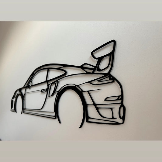 Силует Porsche GT2 RS