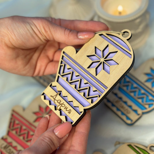 Дървена ръкавичка