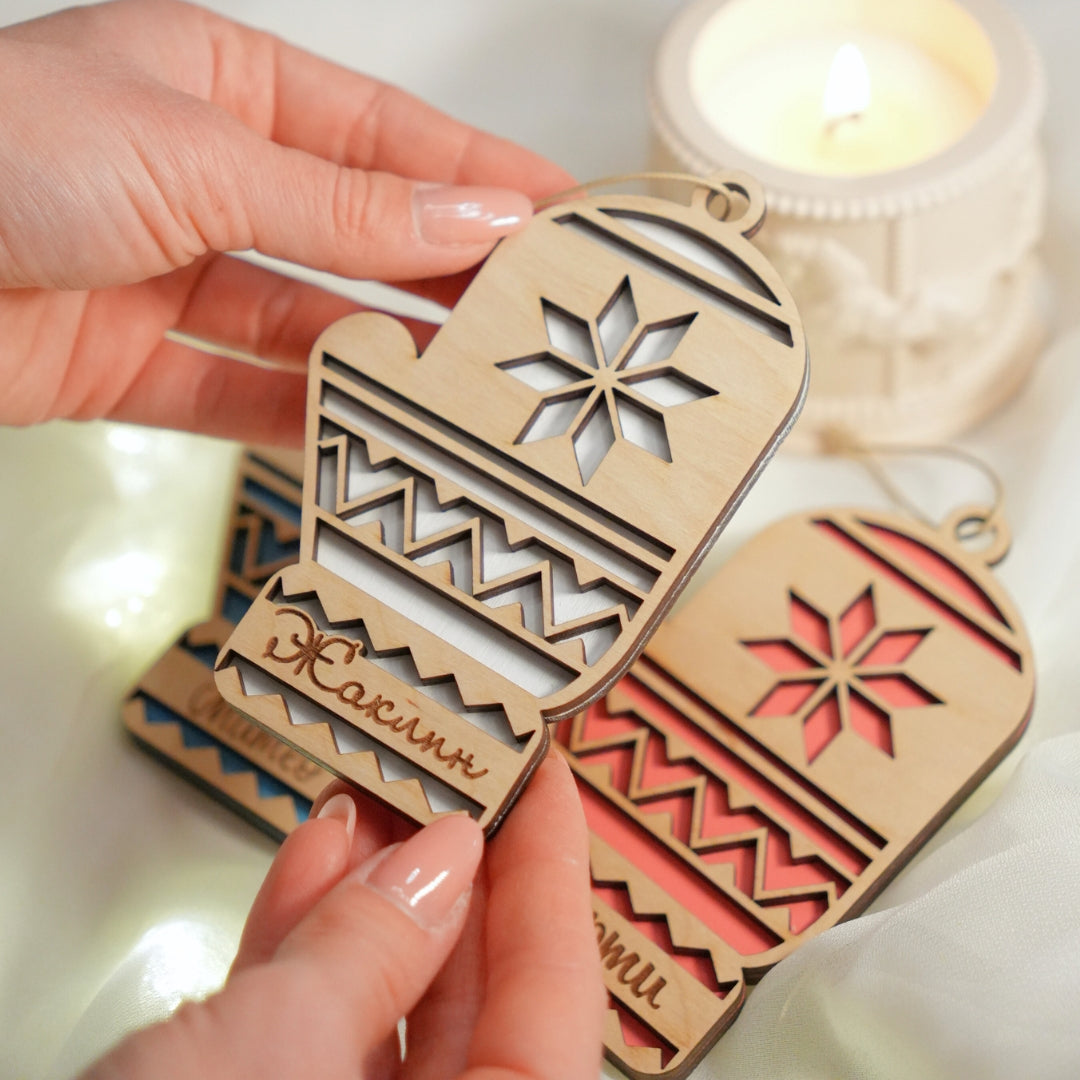 Дървена ръкавичка